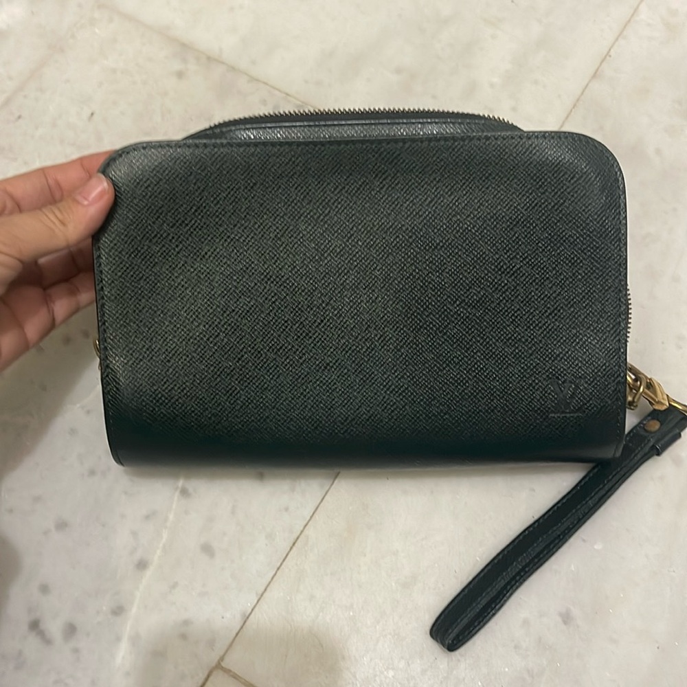 Louis vuitton Bordeaux clutch/wrislet